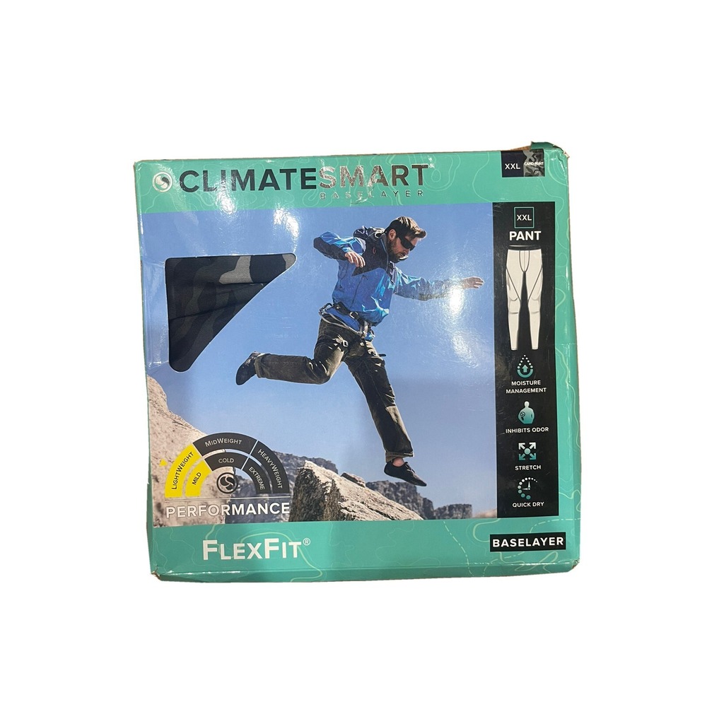 Climate Smart Baselayer XXL Camo Pant FlexFit